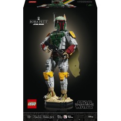 LEGO Star Wars 75455 Boba Fett Action Figure, Kit Modellismo per Adulti con Minifigure, Regalo Fan del Ritorno dello Jedi