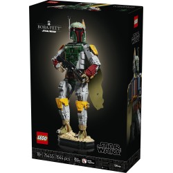 LEGO Star Wars 75455 Boba Fett Action Figure, Kit Modellismo per Adulti con Minifigure, Regalo Fan del Ritorno dello Jedi