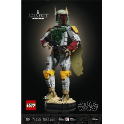 LEGO Star Wars 75455 Boba Fett Action Figure, Kit Modellismo per Adulti con Minifigure, Regalo Fan del Ritorno dello Jedi