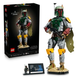 LEGO Star Wars 75455 Boba Fett Action Figure, Kit Modellismo per Adulti con Minifigure, Regalo Fan del Ritorno dello Jedi