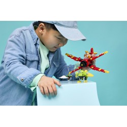 LEGO Sonic the Hedgehog 77119 Tornado-1 di Tails, Aereo Giocattolo con 2 Personaggi e Smeraldo del Caos, Regalo per Gamer 8+