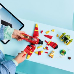 LEGO Sonic the Hedgehog 77119 Tornado-1 di Tails, Aereo Giocattolo con 2 Personaggi e Smeraldo del Caos, Regalo per Gamer 8+