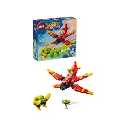 LEGO Sonic the Hedgehog 77119 Tornado-1 di Tails, Aereo Giocattolo con 2 Personaggi e Smeraldo del Caos, Regalo per Gamer 8+