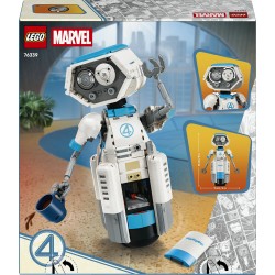 LEGO ǀ Marvel 76339 I Fantastici Quattro H.E.R.B.I.E. Action Figure di Robot Giocattolo da Collezione, Regalo per Bambini 10+