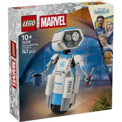 LEGO ǀ Marvel 76339 I Fantastici Quattro H.E.R.B.I.E. Action Figure di Robot Giocattolo da Collezione, Regalo per Bambini 10+