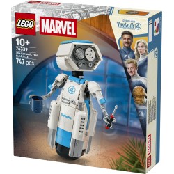 LEGO ǀ Marvel 76339 I Fantastici Quattro H.E.R.B.I.E. Action Figure di Robot Giocattolo da Collezione, Regalo per Bambini 10+