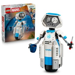 LEGO ǀ Marvel 76339 I Fantastici Quattro H.E.R.B.I.E. Action Figure di Robot Giocattolo da Collezione, Regalo per Bambini 10+