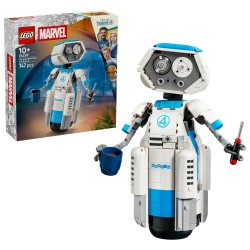 LEGO ǀ Marvel 76339 I Fantastici Quattro H.E.R.B.I.E. Action Figure di Robot Giocattolo da Collezione, Regalo per Bambini 10+