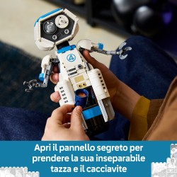 LEGO ǀ Marvel 76339 I Fantastici Quattro H.E.R.B.I.E. Action Figure di Robot Giocattolo da Collezione, Regalo per Bambini 10+