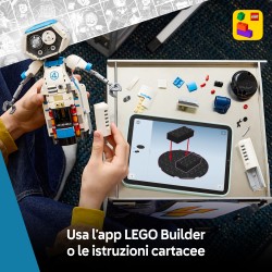 LEGO ǀ Marvel 76339 I Fantastici Quattro H.E.R.B.I.E. Action Figure di Robot Giocattolo da Collezione, Regalo per Bambini 10+