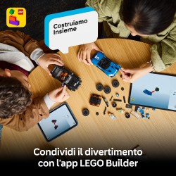 LEGO Speed Champions 77264 Jaguar Project 7 e Land Rover Defender, Set con 2 Macchine Giocattolo e 2 Minifigure, Regalo 10+