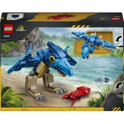 LEGO Jurassic World 77977 Dinosauro Bebè: Pteranodonte, Giocattolo Interattivo con Action Figure e Calamaro, Regalo da 7+