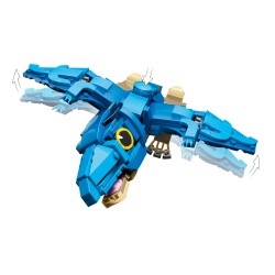 LEGO Jurassic World 77977 Dinosauro Bebè: Pteranodonte, Giocattolo Interattivo con Action Figure e Calamaro, Regalo da 7+