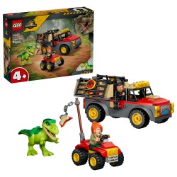 LEGO Jurassic World 77978 Camion da Trasporto per il Giovane T. Rex, Giocattolo con Dinosauro, ATV e 2 Minifigure, Regalo 4+