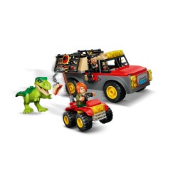 LEGO Jurassic World 77978 Camion da Trasporto per il Giovane T. Rex, Giocattolo con Dinosauro, ATV e 2 Minifigure, Regalo 4+