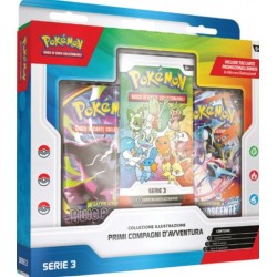 Pokemon - Collezione Illustrazione Primi Compagni D'Avventura - Serie 3