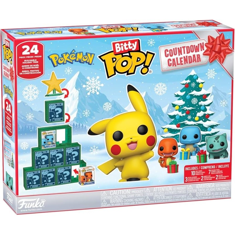 Bitty Pop! - Calendario dell'avvento Pokemon 2026