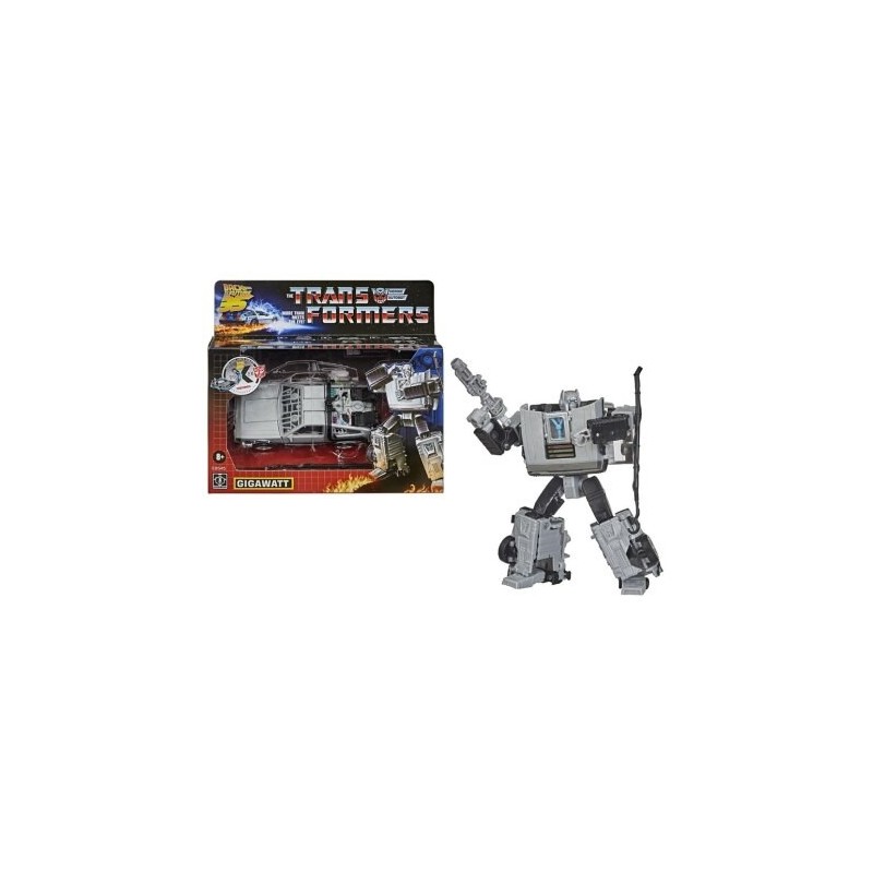 Hasbro Transformers - Generation 2025 - Gigawatt - Ritorno al futuro DeLorean