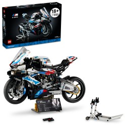 LEGO Technic 42130 BMW M 1000 RR, Moto per Adulti da Costruire, Idea Regalo da Collezione, Modellino Replica Superbike