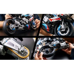 LEGO Technic 42130 BMW M 1000 RR, Moto per Adulti da Costruire, Idea Regalo da Collezione, Modellino Replica Superbike