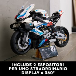 LEGO Technic 42130 BMW M 1000 RR, Moto per Adulti da Costruire, Idea Regalo da Collezione, Modellino Replica Superbike