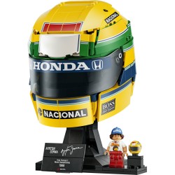 LEGO 43024 Editions Casco Ayrton Senna, Merch da F1 con Minifigure da Collezione, PREORDINE - CONSEGNA SETTEMBRE 20266