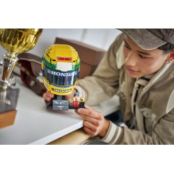 LEGO 43024 Editions Casco Ayrton Senna, Merch da F1 con Minifigure da Collezione, PREORDINE - CONSEGNA SETTEMBRE 20266