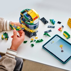 LEGO 43024 Editions Casco Ayrton Senna, Merch da F1 con Minifigure da Collezione, PREORDINE - CONSEGNA SETTEMBRE 20266