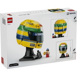 LEGO 43024 Editions Casco Ayrton Senna, Merch da F1 con Minifigure da Collezione, PREORDINE - CONSEGNA SETTEMBRE 20266