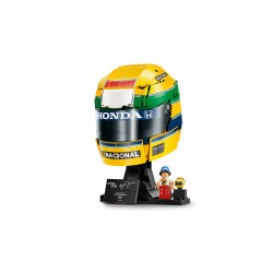 LEGO 43024 Editions Casco Ayrton Senna, Merch da F1 con Minifigure da Collezione, PREORDINE - CONSEGNA SETTEMBRE 20266