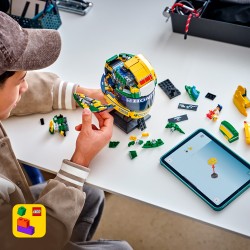 LEGO 43024 Editions Casco Ayrton Senna, Merch da F1 con Minifigure da Collezione, PREORDINE - CONSEGNA SETTEMBRE 20266