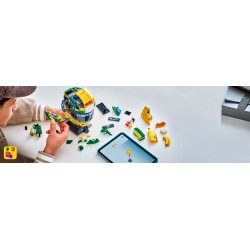 LEGO 43024 Editions Casco Ayrton Senna, Merch da F1 con Minifigure da Collezione, PREORDINE - CONSEGNA SETTEMBRE 20266