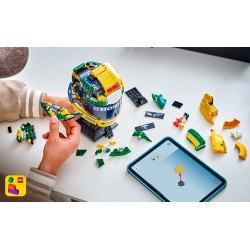 LEGO 43024 Editions Casco Ayrton Senna, Merch da F1 con Minifigure da Collezione, PREORDINE - CONSEGNA SETTEMBRE 20266