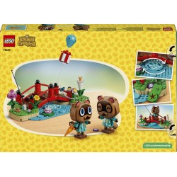 LEGO 77059 Animal Crossing Una Giornata all'Aria Aperta per Mirco e Marco, Action Figure di Procioni con Accessori, Regalo 10+