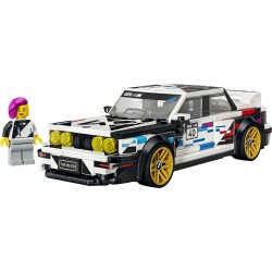 LEGO 77263 Speed Champions BMW M3 (E30), Macchina Giocattolo con Minifigure da Collezione, Regalo per Bambini e Fan da 9 Anni