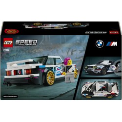 LEGO 77263 Speed Champions BMW M3 (E30), Macchina Giocattolo con Minifigure da Collezione, Regalo per Bambini e Fan da 9 Anni