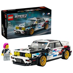 LEGO 77263 Speed Champions BMW M3 (E30), Macchina Giocattolo con Minifigure da Collezione, Regalo per Bambini e Fan da 9 Anni