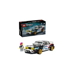 LEGO 77263 Speed Champions BMW M3 (E30), Macchina Giocattolo con Minifigure da Collezione, Regalo per Bambini e Fan da 9 Anni