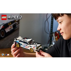 LEGO 77263 Speed Champions BMW M3 (E30), Macchina Giocattolo con Minifigure da Collezione, Regalo per Bambini e Fan da 9 Anni