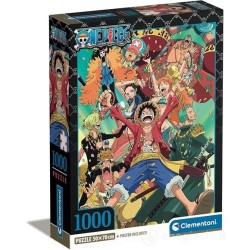 Clementoni Puzzle - Puzzle 1000 Pezzi - One Piece