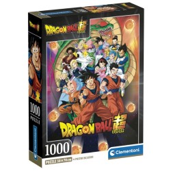 Clementoni Puzzle - Puzzle 1000 Pezzi - Dragon Ball