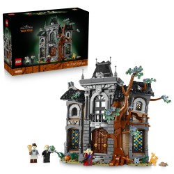 LEGO Icons 11383 Maniero della Sindaca, Modellino di Casa per Adulti con Interni in Stile Gotico e 3 Minifigure, Idea Regalo
