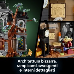 LEGO Icons 11383 Maniero della Sindaca, Modellino di Casa per Adulti con Interni in Stile Gotico e 3 Minifigure, Idea Regalo