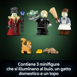 LEGO Icons 11383 Maniero della Sindaca, Modellino di Casa per Adulti con Interni in Stile Gotico e 3 Minifigure, Idea Regalo