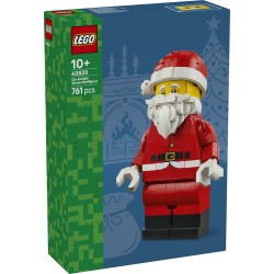 LEGO 40820 Grande Minifigure di Babbo Natale, Kit Natalizio di Arti e Mestieri con Figura di Babbo Natale, Regalo Bambini 10+