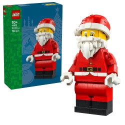 LEGO 40820 Grande Minifigure di Babbo Natale, Kit Natalizio di Arti e Mestieri con Figura di Babbo Natale, Regalo Bambini 10+