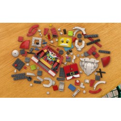 LEGO 40820 Grande Minifigure di Babbo Natale, Kit Natalizio di Arti e Mestieri con Figura di Babbo Natale, Regalo Bambini 10+