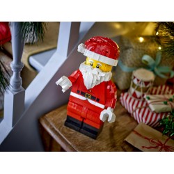 LEGO 40820 Grande Minifigure di Babbo Natale, Kit Natalizio di Arti e Mestieri con Figura di Babbo Natale, Regalo Bambini 10+