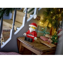 LEGO 40820 Grande Minifigure di Babbo Natale, Kit Natalizio di Arti e Mestieri con Figura di Babbo Natale, Regalo Bambini 10+