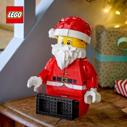 LEGO 40820 Grande Minifigure di Babbo Natale, Kit Natalizio di Arti e Mestieri con Figura di Babbo Natale, Regalo Bambini 10+